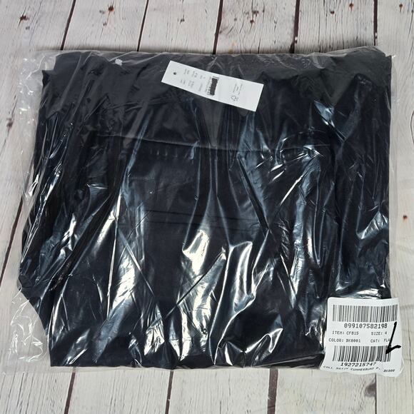 J. Crew Collection wide-leg trouser pant in tuxedo wool Black 4 NWT - Picture 12 of 16